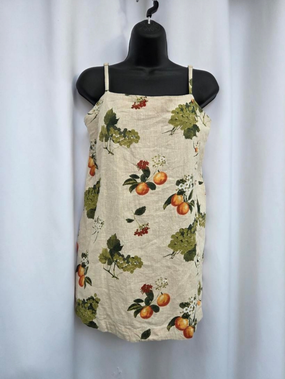 Abercrombie & Fitch Linen Fruit Romper - Size SP